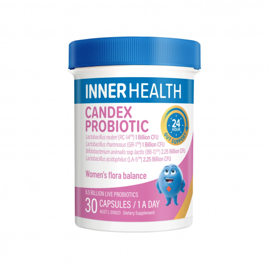 Inner Health Candex Probiotic 30s 澳洲茵澳斯女性专用乳酸杆菌活性益生菌30粒 保质期2027.3 Inner Health Candex Probiotic 30s 澳洲茵澳斯女性专用乳酸杆菌活性益生菌30粒 保质期2027.3